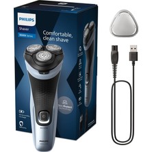 Philips X3053/00 Tıraş Makinesi "4 Yönde Hareket Eden Başlıklarla Dengeli Temas"