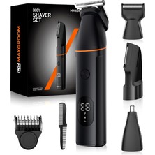 Maxgroom MAX-DE-M-881-03 Vücut Tıraş Makinesi "v Şekilli Başlıkla Zor Bölgeleri Kesin"