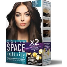 Mythriva Color Space Infınıty Set Saç Boyası 3.0 Koyu Kahve