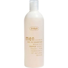 Mythriva Zıaja Erkek Duş Jeli ve Şampuanı-Dağ Biberi 400 ml