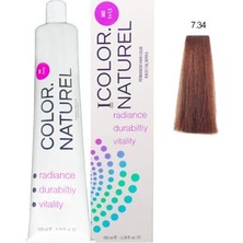 Mythriva Color Naturel Kalıcı Saç Boyası 100 ml 7.34 Altın Bakır
