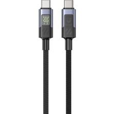 Mythriva Unitek LED Ekranlı 60W Usb-C Şarj Kablosu Usb2.0 (C14158ABK01-1M)