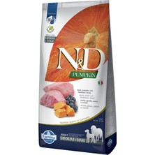 Mythriva N&d Pumpkin Kuru Köpek Maması, Tahılsız, Kuzu ve Yabanmersinli, Yetişkin Medium ve Maxi, 12 kg