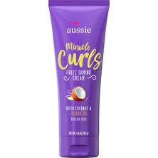 Mythriva Aussie Miracle Curls Frizz Evcilleştirme Bukleler Hindistan Cevizi ve Jojoba Yağlı Krem, 6,8 Fl Oz, 5.079 Fl Oz