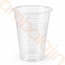 Ambalajın 3000 Adet 180 ml Şeffaf Plastik Otomat Bardağı – PET Kullan At Bardak