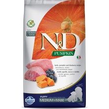 Mythriva N&d Pumpkin Tahılsız Köpek Maması, Kuzu & Yabanmersini Puppy Medium & Maxi 2.5 kg