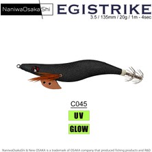 Naniwaosakashi Egistrike 3.5 135MM 20.8g Kalamar Zokası