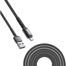 Mythriva Senon Go Des GD-UC559 USB Micro Örgülü Kablo Hızlı Şarj Destekli 3 Metre
