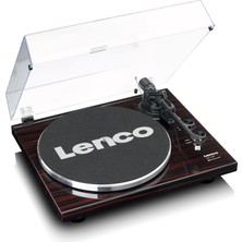 Mythriva Lenco LBT-288 Wa Pikap Plak Çalar Bluetoothlu Retro Koyu Kahve Ceviz Pikap Plak Çalar