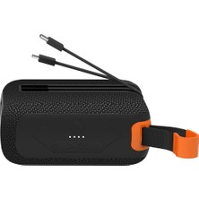 Mythriva Sunix 5000 Mah Powerbank Özellikli Taşınabilir Bluetooth Hoparlör BTS-400