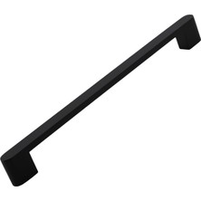 Mythriva Uhud Kulp 192 mm Siyah Metal Mutfak Mobilya Çekmece Mutfak Dolap Dolabı Kulpları Kapak Kulbu 19.2 cm