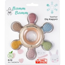 Mythriva Bamm Bamm Diş Kaşıyıcı Yerli Üretim Silikon Hafif ve Rahat Kavranır