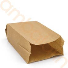 Ambalajın 1 Kg Orta Boy Kraft Şamua Kese Kağıdı 12x29cm