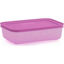 Mythriva Tupperware Alaska Kısa Gövdeli Buzluk Gıda Saklama Kabı Mor 1 Lt