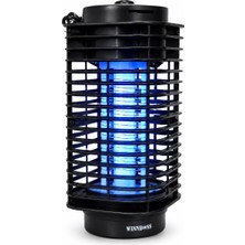 Mythriva Coverzone Elektronik Sinek ve Sivrisinek Öldürücü, 3 W, 110-220 V, 50 Hz, 16 M² Etki Alanı, Düşük Güç Tüketimli Işıklı Haşere Cihazı, 10 x 25 Cm, Ev Ofis Yatak Odası Için | WN-3021