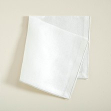 Mythriva Natty Peçete 45X45 cm Beyaz-Silver