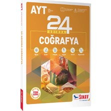 Mythriva Ayt Coğrafya 24 Adımda Konu Anlatımlı Soru Bankası