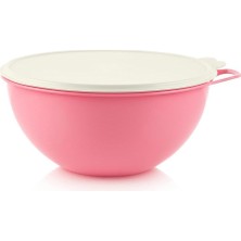 Mythriva Tupperware Mikser Gıda Hazırlama ve Karıştırma Kabı Pembe 7.3 Lt