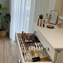 Mythriva Modüler Organizer Set Çekmece Içi Dolap Içi Düzenleyici Organizer Kristal (6'lı Set)