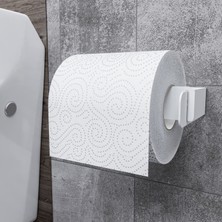 Mythriva Lmz Minimal Tuvalet Kağıtlığı, Banyo Kağıdı Askısı, Pratik Çek Çıkar Wc Kağıtlık, Aksesuarı, Banyo Ekipmanları Aparatı (Metal, Beyaz)