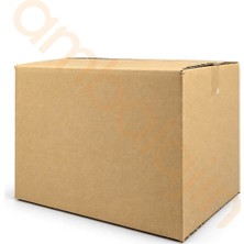 Ambalajın 3 Adet 40x30x30 cm Baskısız Esmer Çift Oluklu Koli
