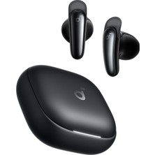 Mythriva Soundcore Liberty Buds Bluetooth Kulaklık, Yarı Kulak Içi Tasarım, Gerçek Zamanlı Uyarlanabilir Gürültü Engelleme, Hızlı Şarj, Çeviri, 30 Saat Çalma Süresi, Siyah - D1200