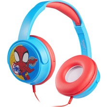 Mythriva Marvel Spıderman Kablolu Kulaklık Çocuk Kulaklığı Lisanslı Hediye Stıckerlı MV-6513-SAF