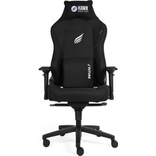 Mythriva Hawk Gaming Chair Future Black Kumaş Oyuncu Koltuğu (Siyah)