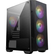 Mythriva Msı Mag Forge M100A Akrilik Mesh 4X120MM Auto Rgb Fan USB 3.2 Micro-Atx Tower Gaming (Oyuncu) Kasa