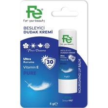 Fe Besleyici Dudak Kremi SPF30 Pure 5gr