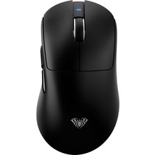 Mythriva Aula SC900 Pro PAW3395 Sensör 26000 Dpı 8000Hz Kablolu ve Kablosuz Gaming Oyuncu Mouse Siyah