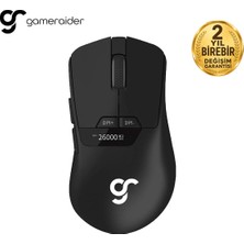 Mythriva Gameraider M OLED 8k Hz Rgb 26.000 Dpı Kablosuz Gaming Mouse Siyah