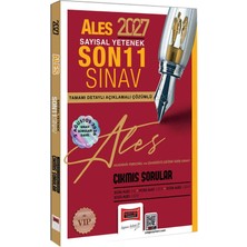 Akm Kitap 2027 Ales Vıp Sayısal Yetenek Çıkmış Sorular Son 11 Sınav Çözümlü Yargı Yayınları