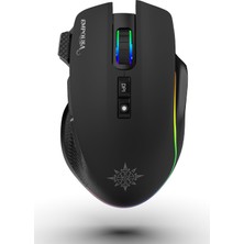 Mythriva IMG-GT22 Profesyonel Gaming Oyuncu Mouse | 8 Tuş Rgb LED 7200 Dpı Bluetooth 5.3 Kablosuz & Kablolu
