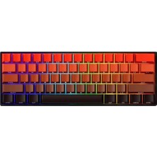 Mythriva Akko Monsgeek FUN60 Max Shine-Through Blaze Gradient He Manyetik Argb Kablosuz Mekanik Klavye