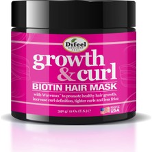 Mythriva Difeel Biotin Growth & Curl Saç Maskesi 340GR