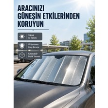 Ceylan Adam Mey Ithalat® Araba Güneşliği Alüminyum Yansıtıcı Yüzeyle Etkili Isı Koruması