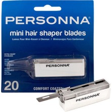 Mythriva Personna Mini Hair Shaper Blades Tıraş Bıçakları 20'li Paket