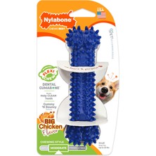 Mythriva Nylabone, Köpekler Için Orta Diş Çiğneme Kemiği, Esnek Çiğneme Kemiği, Tavuk Tadı, Küçük, 11 Kg'a Kadar Köpekler Için Uygundur