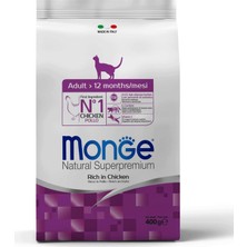 Mythriva Monge Cat Daily Line Tavuklu Yetişkin Kedi Maması 400 gr