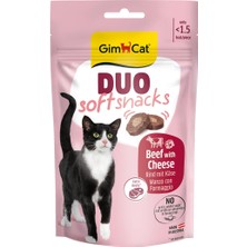 Mythriva Gimcat Duo Soft Snacks Beef With Cheese Kedi Ödülü 50 gr