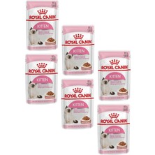 Mythriva Royal Canin Kitten Soslu Yaş Kedi Maması 85 gr x 6 Adet
