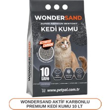 Mythriva Wondersand Aktif Karbon Süper Premium Kedi Kumu 10 Lt