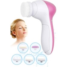 Mythriva Pilli Yüz Cilt Temizleme Cihazı Siyah Nokta Peeling Fırça Seti Vücut Yüz Bakımı 5 In 1 Masaj Aleti