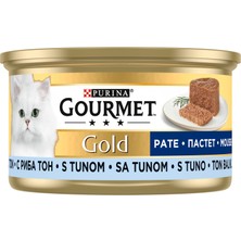 Mythriva Gourmet Gold Kıyılmış Ton Balıklı Yaş Kedi Maması, Yetişkin, 85 G