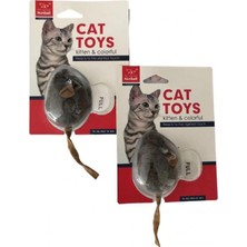Mythriva Nunbell Sesli Titreşimli Fare Kedi Oyuncağı