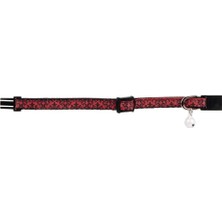 Mythriva Beeztees Yavru Kedi Boyun Tasması, Zilli, Kırmızı, 16-23CM