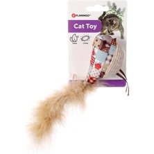 Mythriva Flamingo Fl Ct Vınta Catnipli Tüylü Hışırtılı Kuş Oyuncak