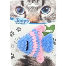 Mythriva Jooys Kadife Melek Balığı Kedi Oyuncağı