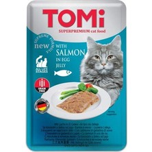 Mythriva Tomi Kedi Somon ve Yumurta Tahılsız Pouch Mama 100GR